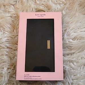 New in box NWT Kate spade zip wristlet smart phone wallet large